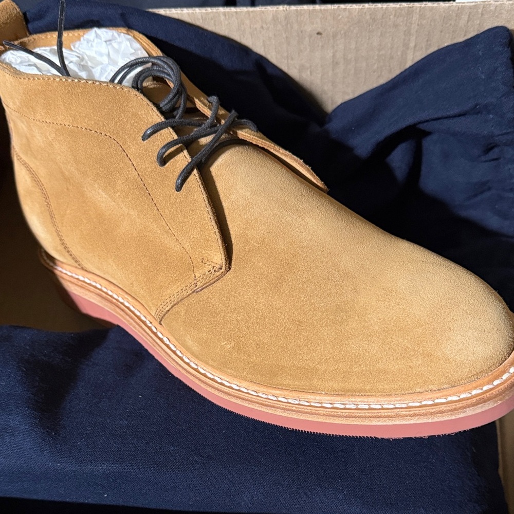 Taylor Stitch Brown Suede Chukka Boots